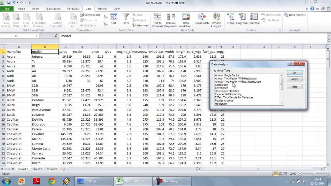 data analysis tool for mac